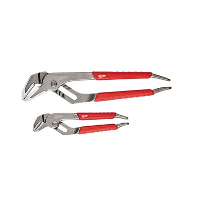 Milwaukee 6" & 10" Straight Jaw Pliers Set
