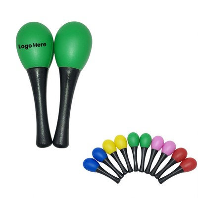 Plastic Rhythm Shakers w/ Handle