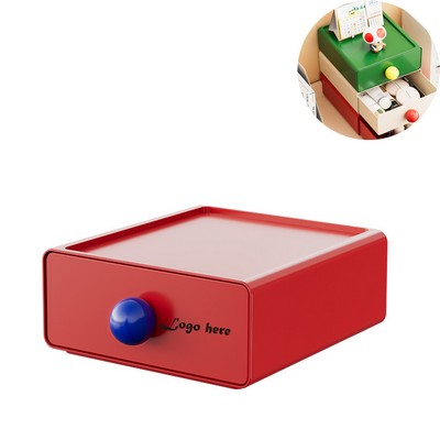 Desktop drawer storage box