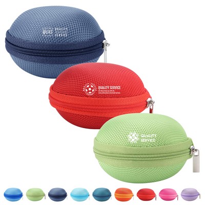 Customizable Mesh Earphone / Data Cable Case