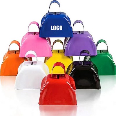 3" Metal Classic Cowbell Noise Maker
