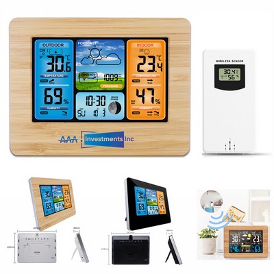 Weather Station Wireless Indoor Outdoor Thermometer