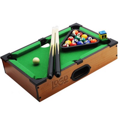 Kids Mini Educational Desktop Pool Table Set