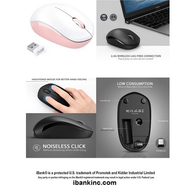 iBank ® Wireless Mouse for Laptop, PC, Tablet, Computer and Mac