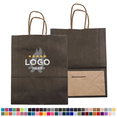 Coloured Kraft Paper Tote Bag