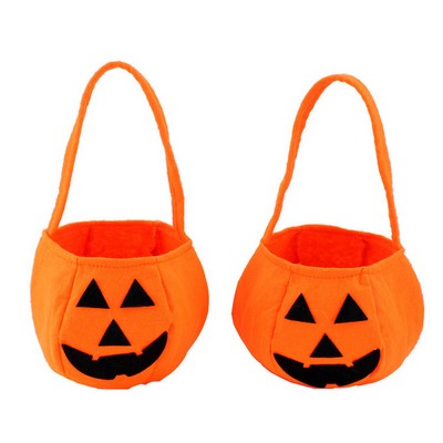 Halloween Party Supplies Non-Woven Fabrics Pumpkin Bags