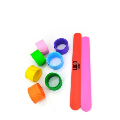 Silicone Custom Slap Bracelet