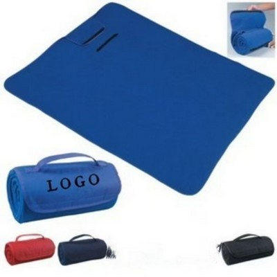 Compact Recycled Travel Blanket