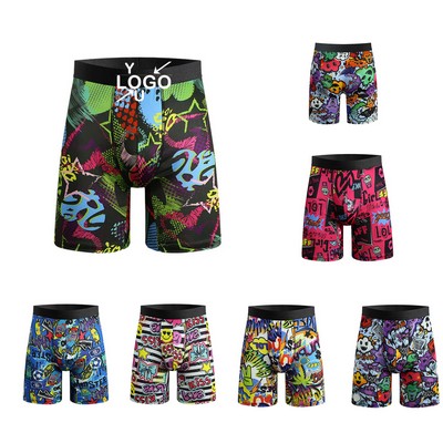 Men's Stretchy Extended Length Boxer Shorts Sizes S to 3XL