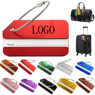 Aluminum Alloy Travel Luggage Tag