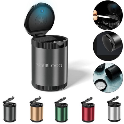 Aluminum Alloy Ashtray with Lid