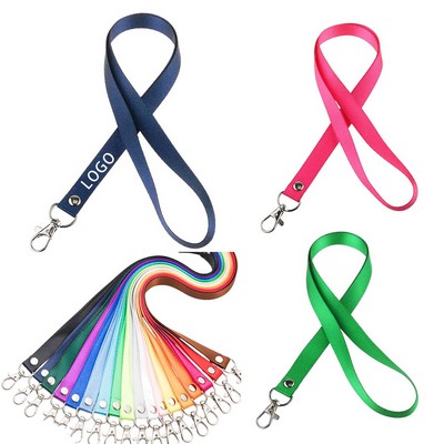 Polyester Lanyard With Lobster Clasp