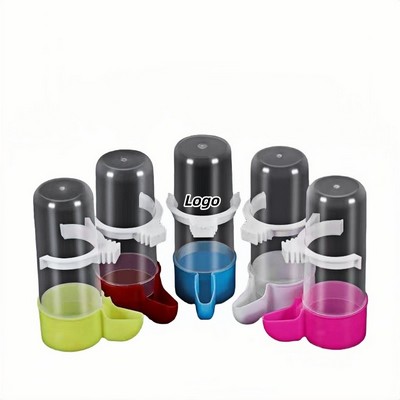 Automatic Bird Waterer and Feeding Station for Aviary Use