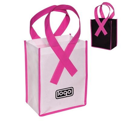 Non Woven Small Ribbon Tote Bag