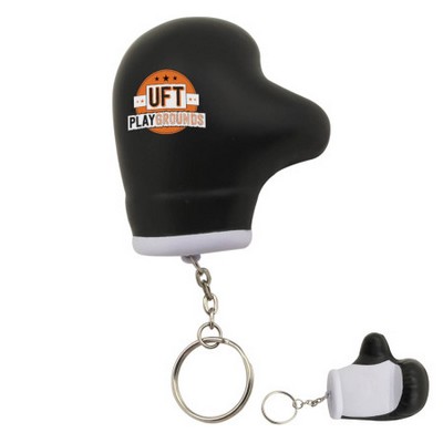 Boxing Glove Squeeze Toy Keychain