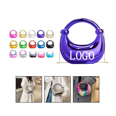 Double Knot Crescent Handbag