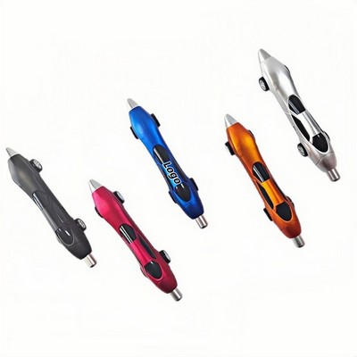 Mini Car Shaped Ballpoint Pen with Fun Toy Design