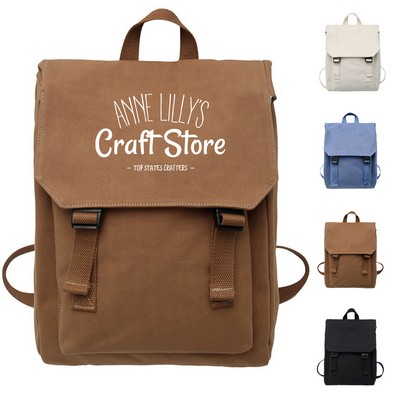 Canvas School Backpack