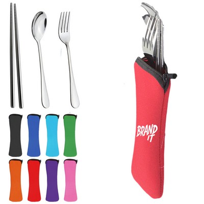 Stainless Steel Utensils Cutlery Kit