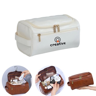 Dual-Zip Toiletry Bag