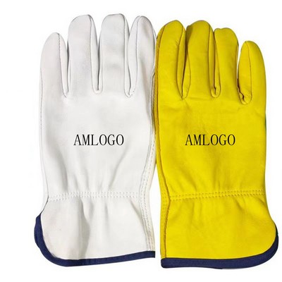 Premium Leather Work Gloves