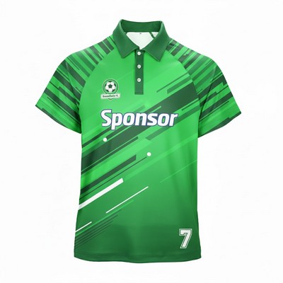 Custom Full Color Sublimated Sport Polo