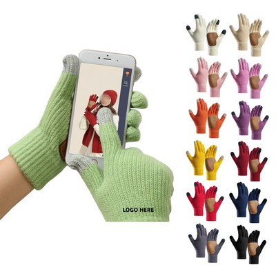 Cozy Unisex Touchscreen Winter Gloves