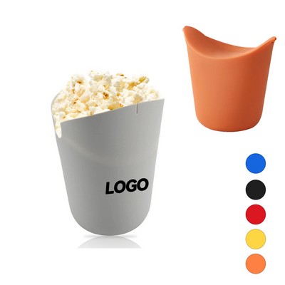 Silicone Snack Popcorn Bowl