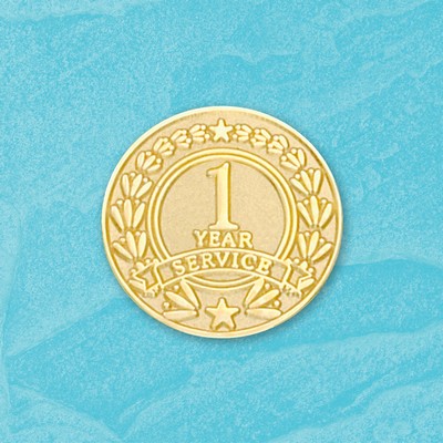 1 Year Stock Service Pin