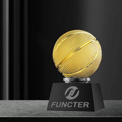 Resin & Crystal Basketball Trophy