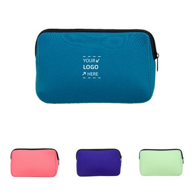 Multifunctional Waterproof Neoprene Pouch Cosmetic Bag