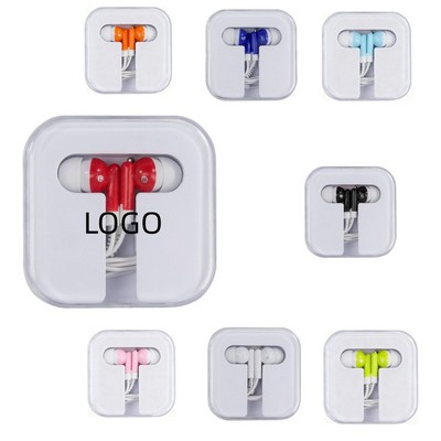 Earbuds With Carrying Case