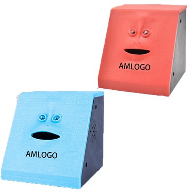 Electric Face-Design Savings Jar