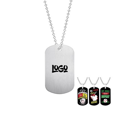 Custom Logo Metal Dog Tag