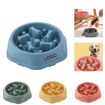 Dual Slow Feeder Dog Bowl