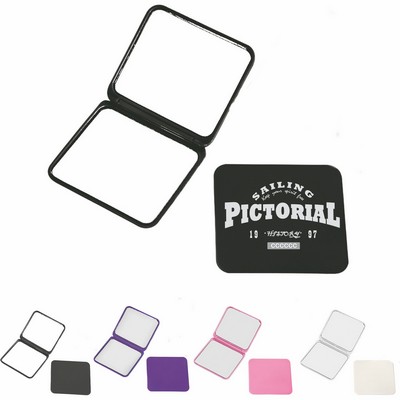 Double-Sided Makeup Mirror