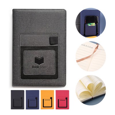 Portable A5 Waterproof And Wear-Resistant Leather Notebook