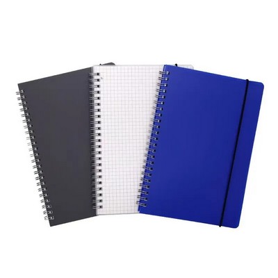 A5 PP Hardcover Spiral Notebook