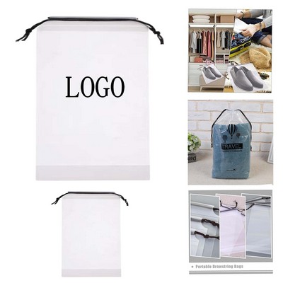 Frosted Thickened Transparent Travel Bag