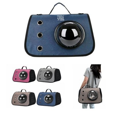 Transparent And Breathable Space Capsule Portable Pet Bag
