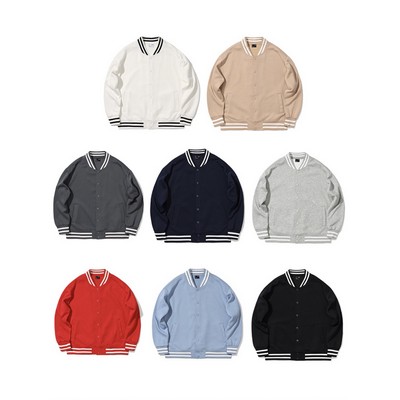 Unisex Long-Sleeve Baseball Jacket