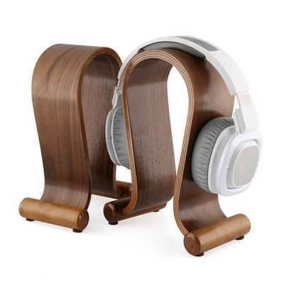 Wood Headphone Stand