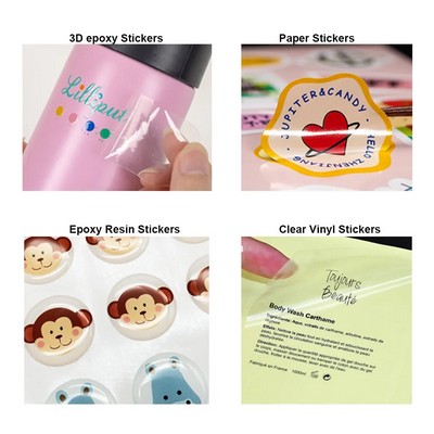 Assorted Style Custom Stickers