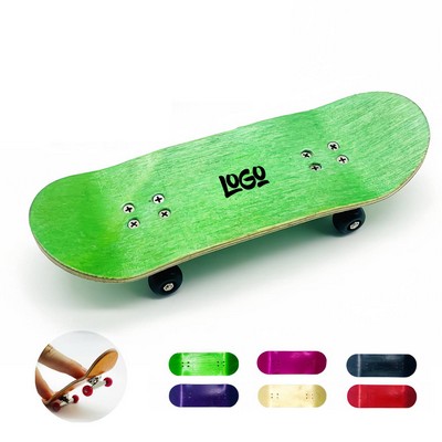 Finger Skateboard Professional Maple Double Warp