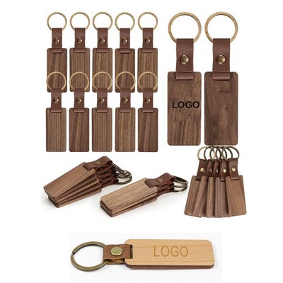 Custom Wooden Hotel Anti-loss Car Key Chain Hotel