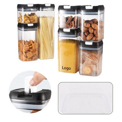 Set of 7 Airtight Assorted Size Food Storage Containers