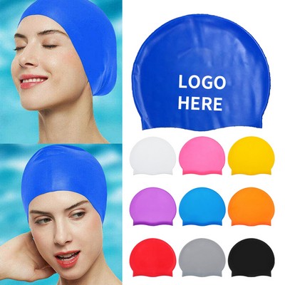 Unisex Silicone Swimming Cap