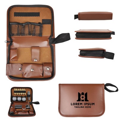 Portable PU Golf Gear Storage Bag