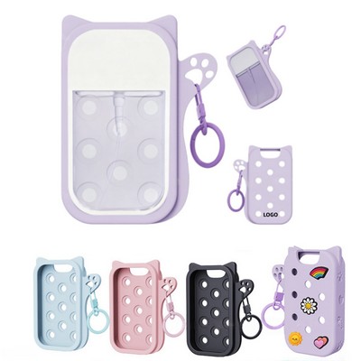 Silicone Hand Sanitizer Spray Case