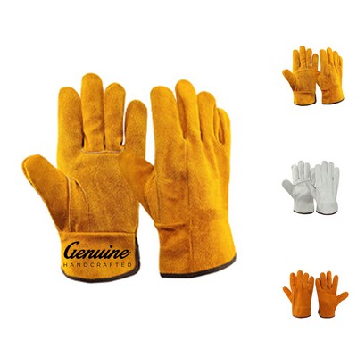 Flame Retardant Cowhide Welding Gloves